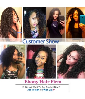 DHL Free Shipping Black Women Brazilian Curly Hair 3 Bundle Deals